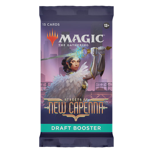 Streets of New Capenna Draft Booster (2022) Pack – Crime, Chaos, and Three-Color Power