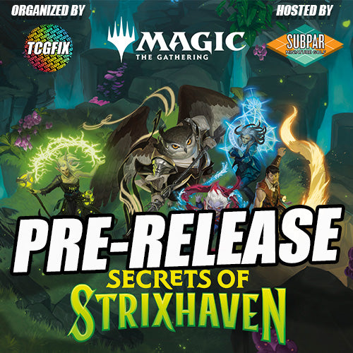 Secret of Strixhaven Pre-Release Sealed @ Subpar Minigolf Alameda (Wednesday Apr. 22 @ 6PM)
