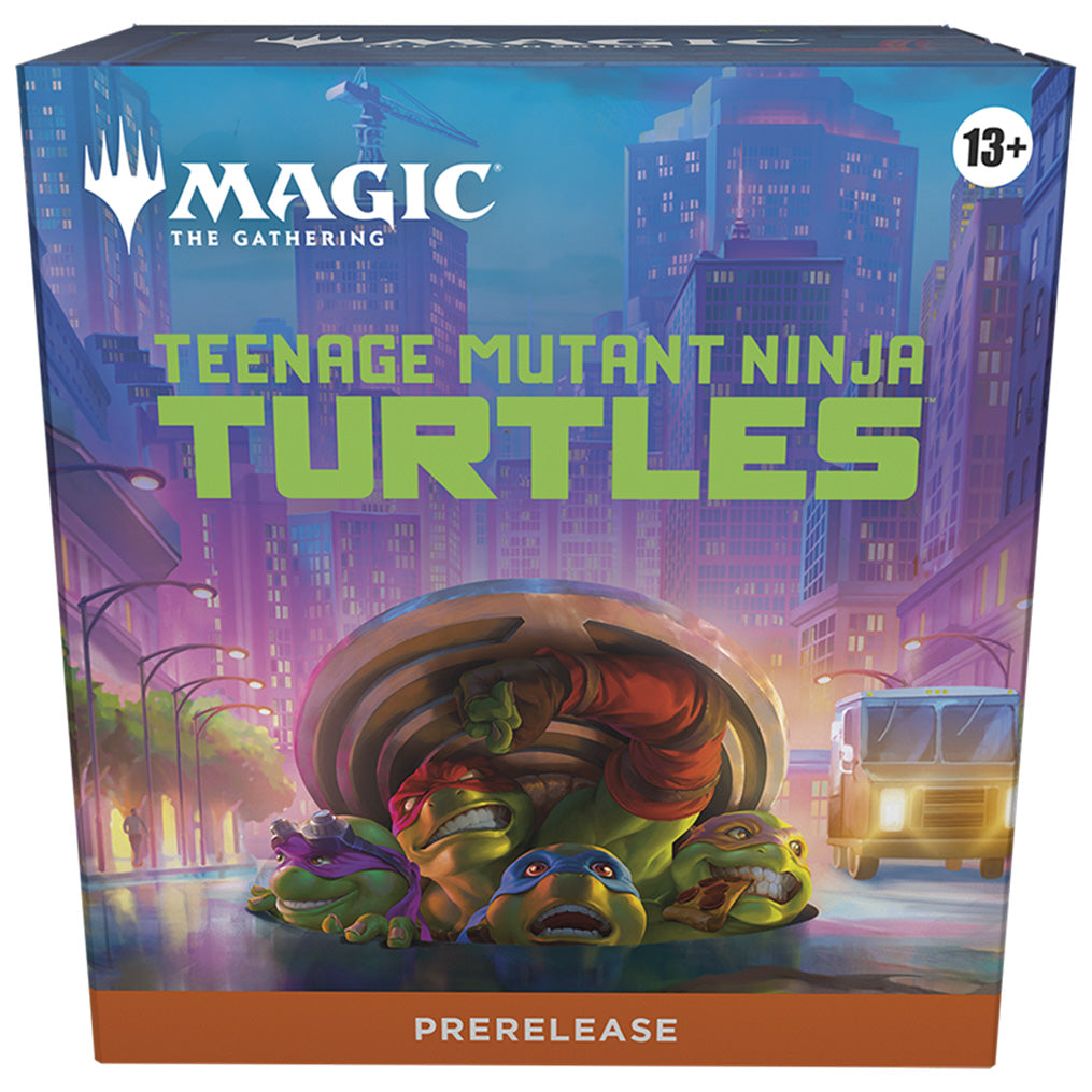 Teenage Mutant Ninja Turtles Pre-Release Kit (6 Play Booster Packs + 1 Foil Promo)