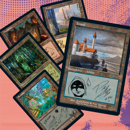 Secret Lair x Post Malone: The Lands (Non-Foil)