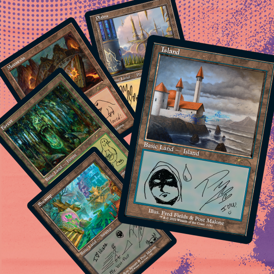 Secret Lair x Post Malone: The Lands (Non-Foil)