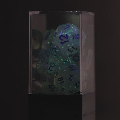 Chessex Borealis Icicle/Light Blue Polyhedral 7-Die Set (CHX 27581)