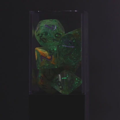 Chessex Nebula Spring/White Polyhedral 7-Die Set (CHX 27555)