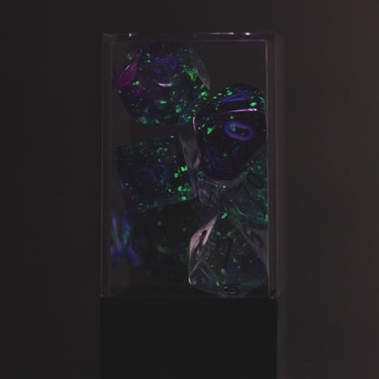 Chessex Nebula Nocturnal/Blue Polyhedral 7-Die Set (CHX 27557)