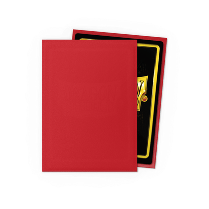 Dragon Shield Ruby Matte Sleeves - Standard Size